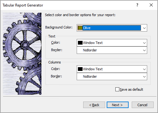 Steps to create an InfoMaker query to use for data set.