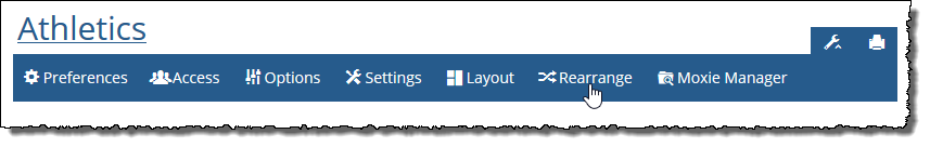 Rearrange link in admin bar