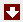 Red icon with white down arrow