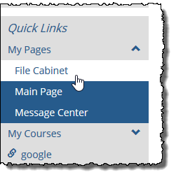 Click the ​File Cabinet​​ link.