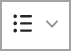 Bullet list​ button