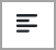 Align left button
