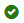 Fully graded green checkmark icon