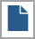 Blue page with folded corner icon indicating unread item.
