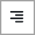 Align right button