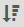 Descending sort icon