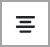 Align center button