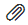 Message attachment icon.