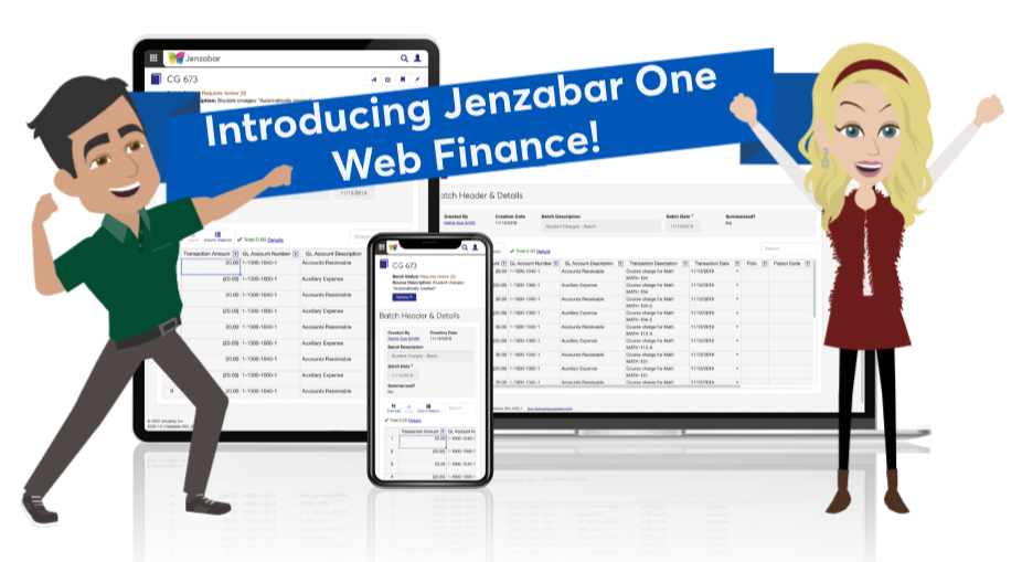 J1 Web Finance Product highlight screenshots.