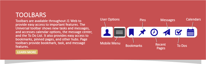 Toolbars infographic.
