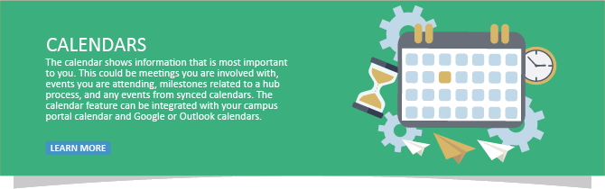 Standard Features calendar infographic.