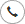 Phone call interaction icon.