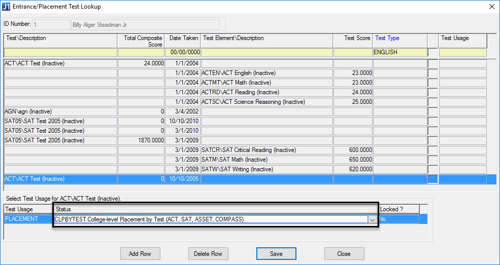 PlacementStatus_OnEntrancePlacementTestLookup.png